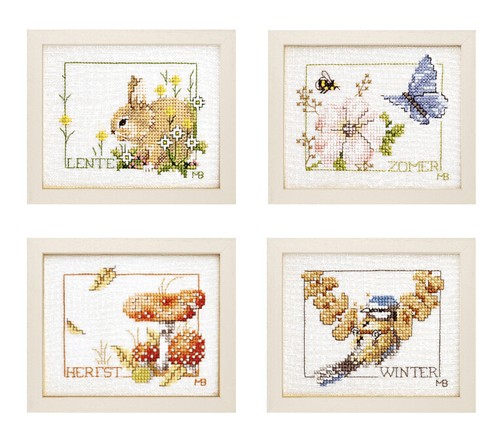 Lanarte cross stitch kit - cross,