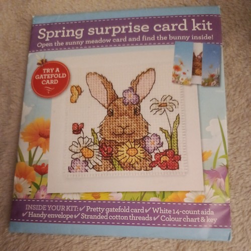 Spring surprise rabbit cross - surprise,