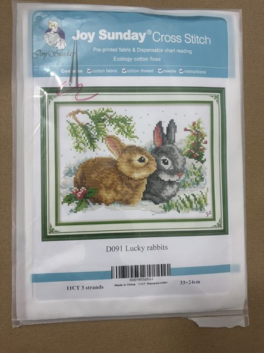 Joy sunday cross stitch kit - joy,