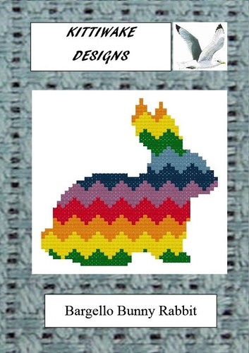 Bargello bunny rabbit cross - bargello,