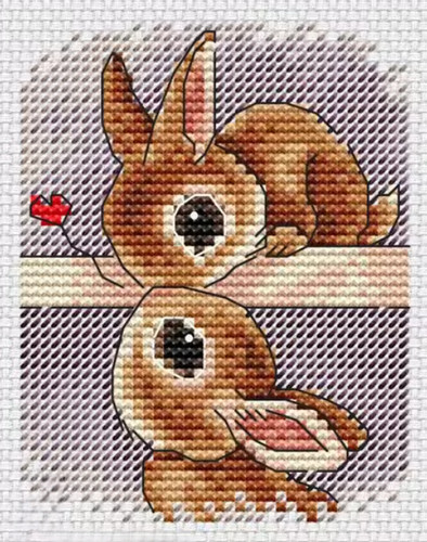Counted cross stitch kit ct - cross,