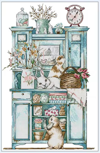 Counted cross stitch kit ct - cross,