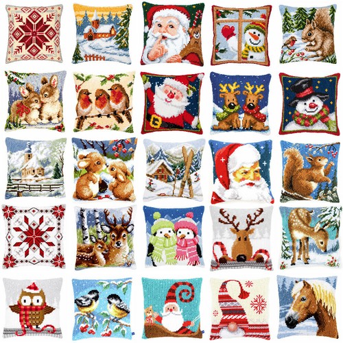 Vervaco cross stitch cushion - vervaco,