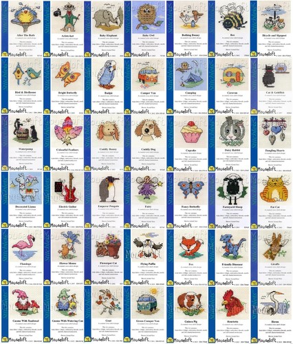Mouseloft mini cross stitch - cross,