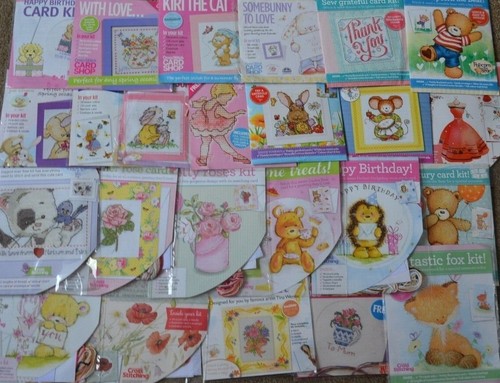 Cross stitch kits birthdays - cross,