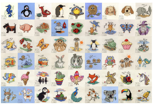 Mouseloft cross stitch kit - cross,