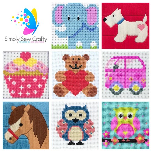 Anchor cross long stitch - cross,