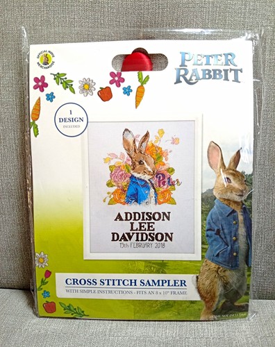 Peter rabbit cross stitch - rabbit,