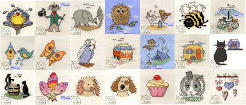 Mouseloft mini cross stitch - mouseloft,